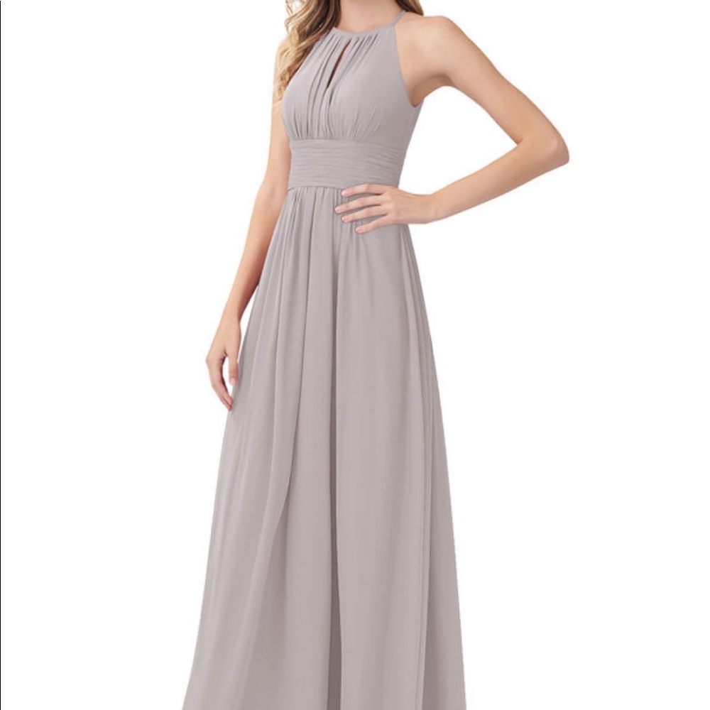 Azazie Bonnie bridesmaids dress in Dusk